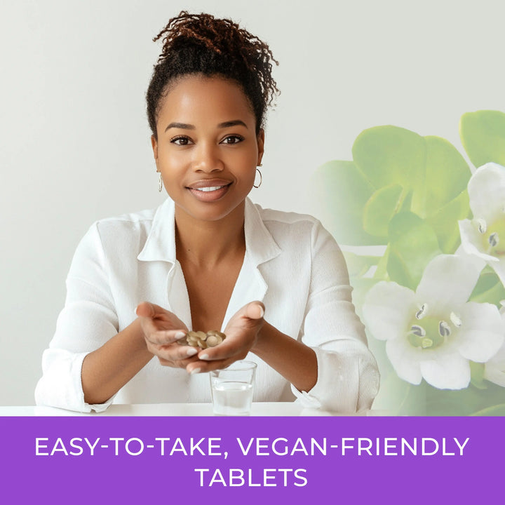 ANANTAVATI – Bacopa Sleep & Stress Relief Support, 120 Veg Tablets Ananta Medicare