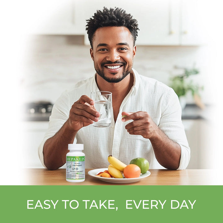 HEPAKLIN – Herbal Liver Detox & Support Formula for Health, 120 Tabs Ananta Medicare